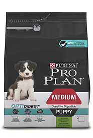 Pro Plan Medium Puppy - корм для щенков средних пород 3 кг ягненок