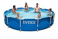 Каркасный бассейн Intex Metal Frame 28210NP 366х76 см 28210NP Каркасный бассейн Intex Metal Frame 28210NP 366х76 см