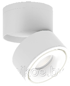 Светильник потолочный светодиодный накладной поворотный, серия LD, Матовый белый, 12Вт, IP20