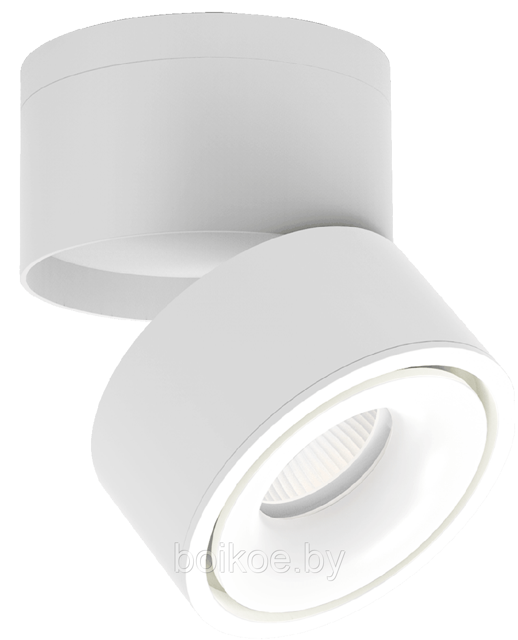 Светильник потолочный светодиодный накладной поворотный, серия LD, Матовый белый, 12Вт, IP20 - фото 1 - id-p74025757