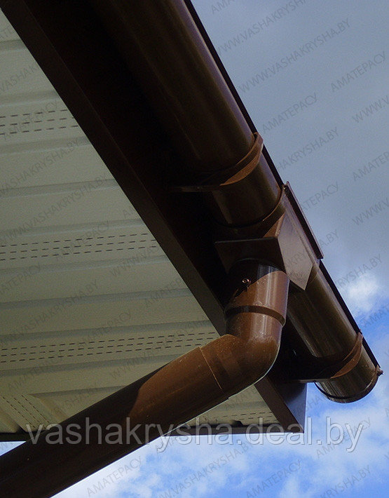 Подшивка крыши софитом по готовой поверхности - фото 1 - id-p8461000