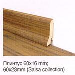Плинтус деревянный шпонированный Tarkett 60x23х2400 ДУБ / OAK