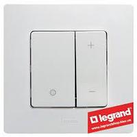 Кнопочный светорегулятор без рамки Legrand Etika