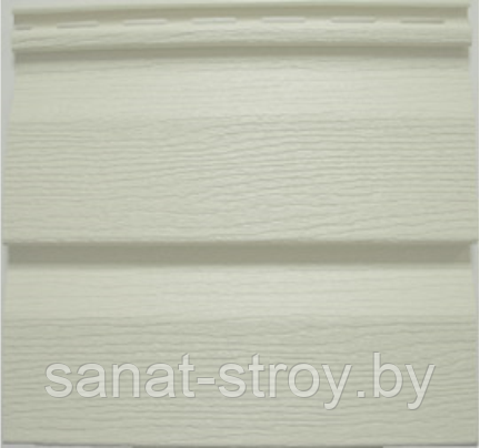 Сайдинг белый виниловый (Ю-пласт)  23см   3.05м, фото 2