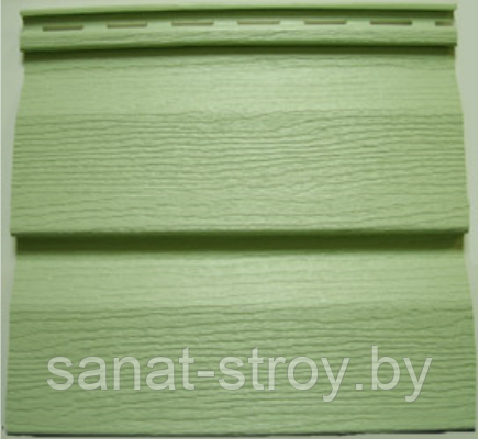 Сайдинг зеленый виниловый (Ю-пласт)  23см   3.05м, фото 2