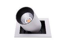 Светильник встраиваемый поворотно-выдвижной SPL-SQ1-25-WW (12V, 25W, IP20), фото 2