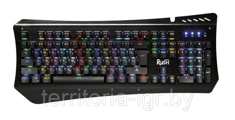 Клавиатура игровая механическая RUSH SBK-306G-K Smartbuy - фото 2 - id-p74031462
