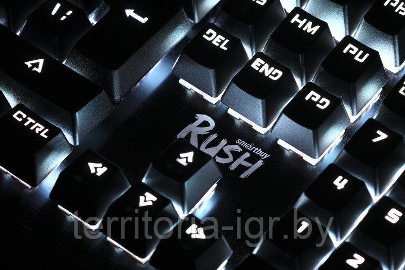 Клавиатура игровая механическая RUSH SBK-306G-K Smartbuy - фото 3 - id-p74031462