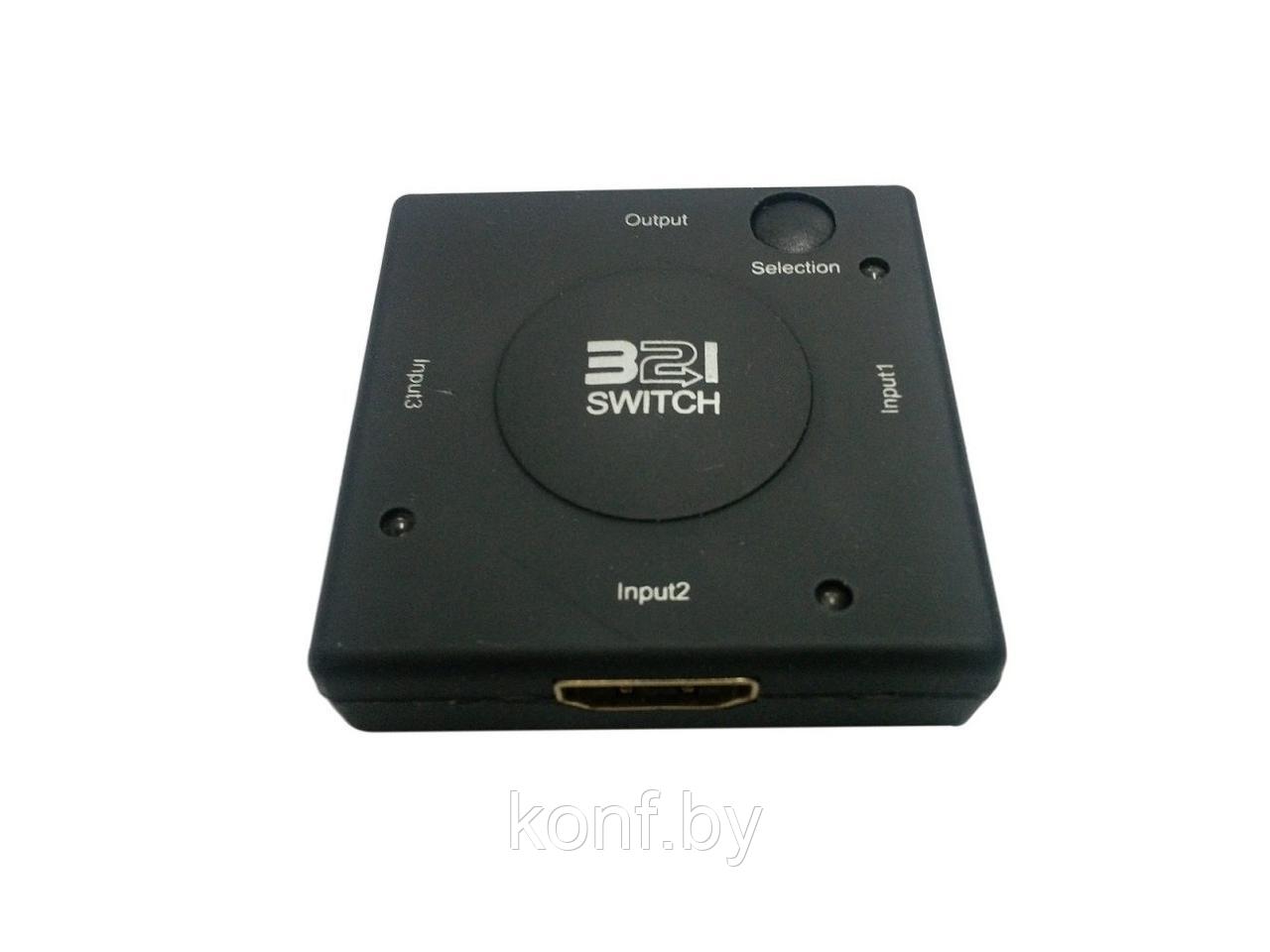 HDMI свитч 3x1 - фото 1 - id-p74032030