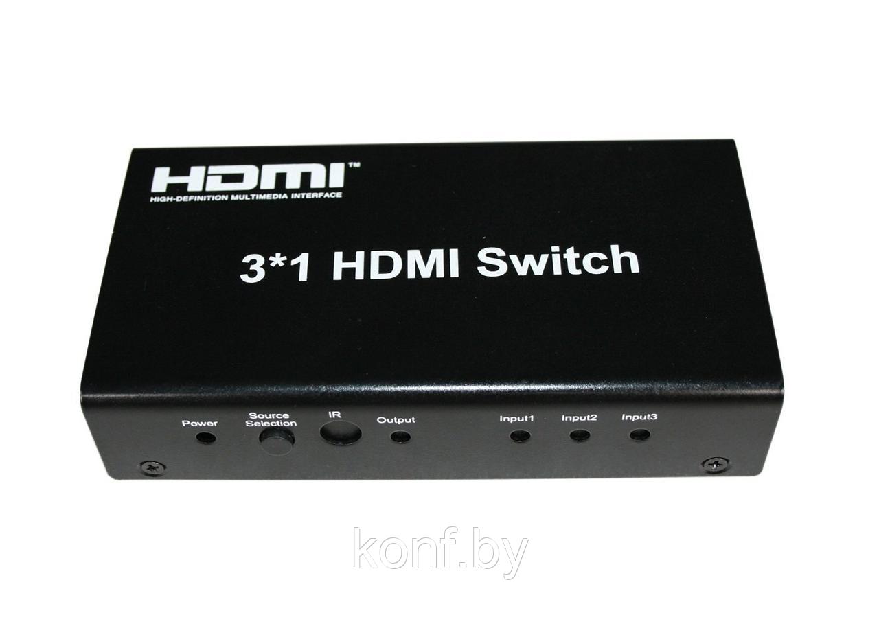 Свитч HDMI 3х1 с ДУ управлением