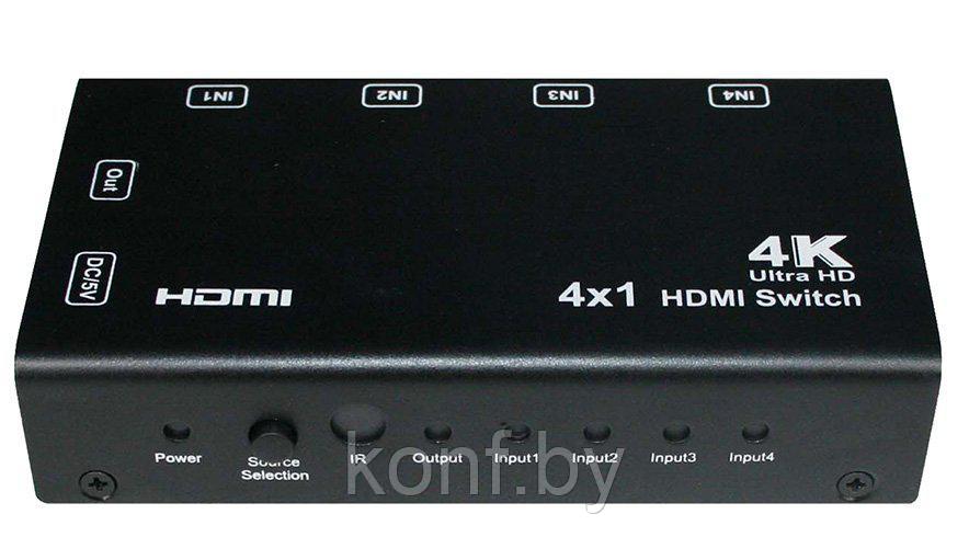 Cвитч HDMI 4х1 - фото 1 - id-p74032438