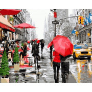 Картина по номерам Нью-Йорк под дождем Макнейла 50х65 см