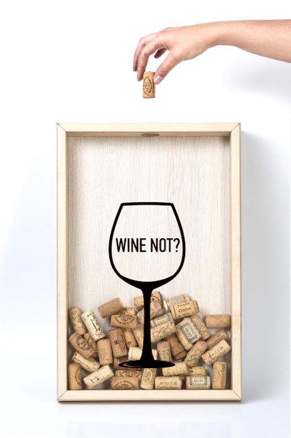 Копилка для винных пробок "Wine not?", бук (32045) - фото 3 - id-p74063880