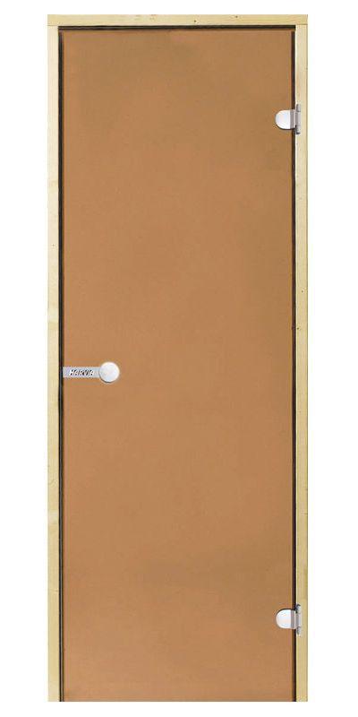Стеклянная дверь для сауны HARVIA STG сосна/бронза 8*19 - фото 1 - id-p74105112
