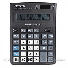 Калькулятор Citizen 14 разр. Correct D 314