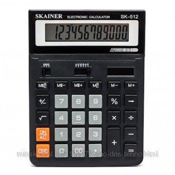 Калькулятор SKAINER SK-512, 12 разрд.