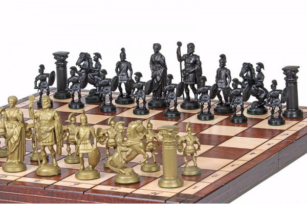 Шахматы ручной работы "Спарта" 139 , 49*49, Madon , Польша - фото 1 - id-p67316897
