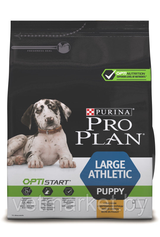 Pro Plan Large Puppy Athletic - Корм для щенков крупных пород 1 кг(развес)
