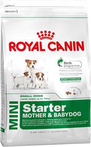 Royal Canin Mini Starter - Корм для щенков малых пород с отъема и до 2-х мес., для беременных и кормящих, 1 кг