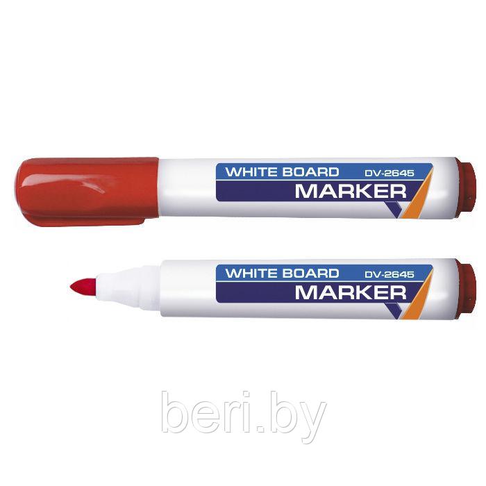 Набор маркеров на водной основе для мольбертов белой магнитной доски 4 штуки DARVISH DV-2645-4 - фото 2 - id-p74163439