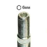 Шпилька резьбовая 14х1,50,  длина 80мм, для тюнинга, фото 2