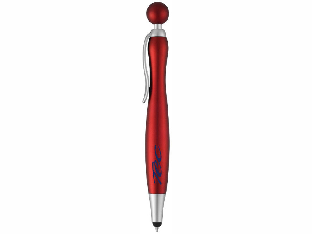 Ручка-стилус шариковая Naples, красный - фото 4 - id-p74175108