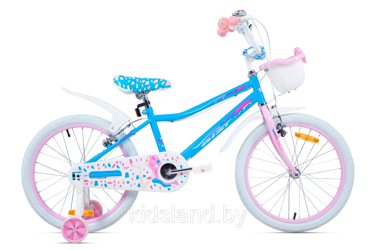 Детский велосипед Aist Wiki 16" голубой