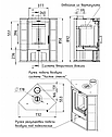 Печь-камин РИТМ L+ АОТ-7,0 (Мета-Бел) в Гомеле, фото 2