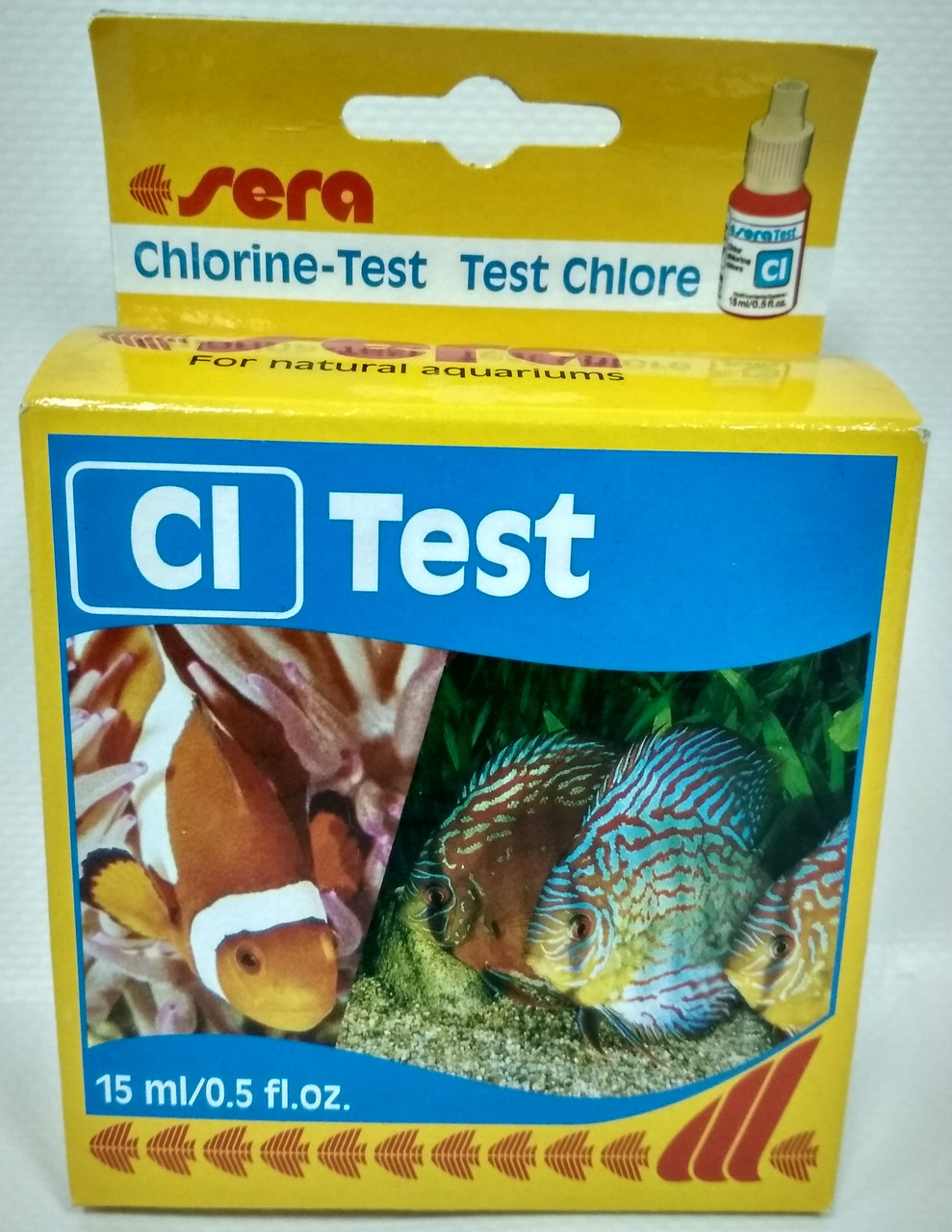 Sera хлор-тест (Cl) [sera chlorine-Test (Cl)]
