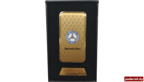 Зажигалка Lighter USB Mersedes-Benz (золото) - фото 1 - id-p74185238