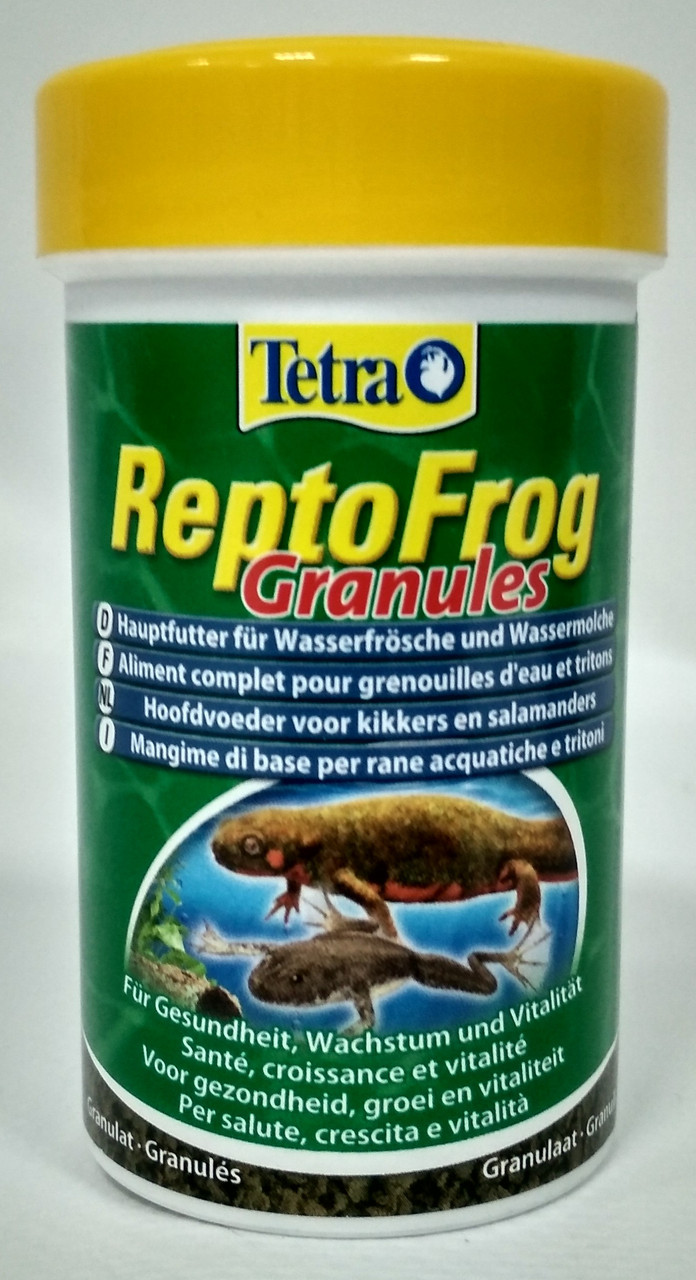 TETRA ReptoFrog Granules 100ml корм для лягушек и тритонов - фото 3 - id-p74185941