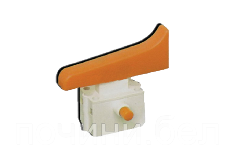 Выключатель Гусь длинный с тонким (малым) фиксатором, УШМ китай, DWT (тип 8875 WS-230)