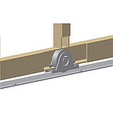 Колесо для откатных ворот с внутренним кронштейном V-образное сечение, фото 3