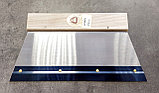 Zahnleisten №22 - металлическая зубчатая вставка для шпателя, 280 мм, фото 3