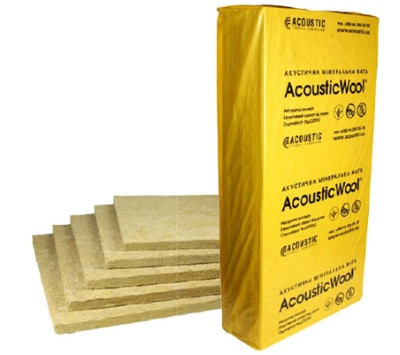 AcousticWool Sonet F (Floor), звукоизоляционная плита для пола, плотность 120кг/м3, (1м х 0,6м х 20мм), 6м2/уп - фото 1 - id-p62981783