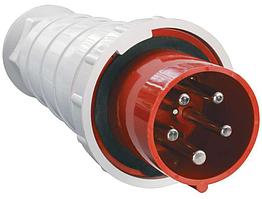 Вилка 035 3Р+РЕ+N 63А 380В IP54