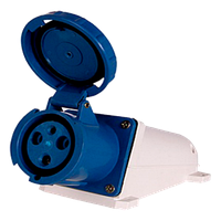 Розетка 133 стационарная 2Р+РЕ 63А 220В IP54