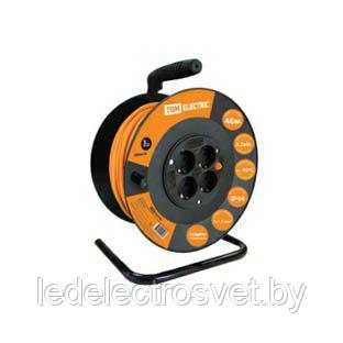 Удлинитель силовой УК10-004 (4 места/40м ПВС 2х1,0)