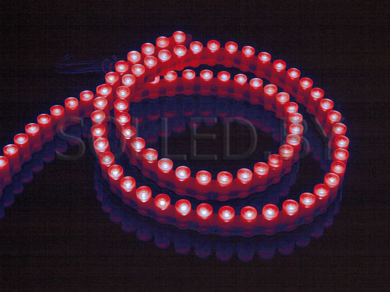 Светодиодная лента DIP LED красная