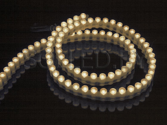 Светодиодная лента DIP LED белая тёплая - фото 1 - id-p3452787