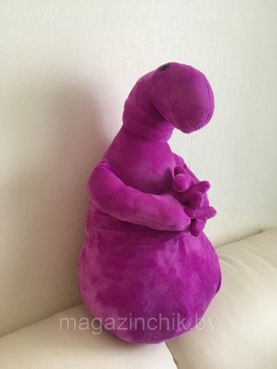 Мягкая игрушка Ждун, 45 см, фиолетовый, РБ - фото 1 - id-p74234570