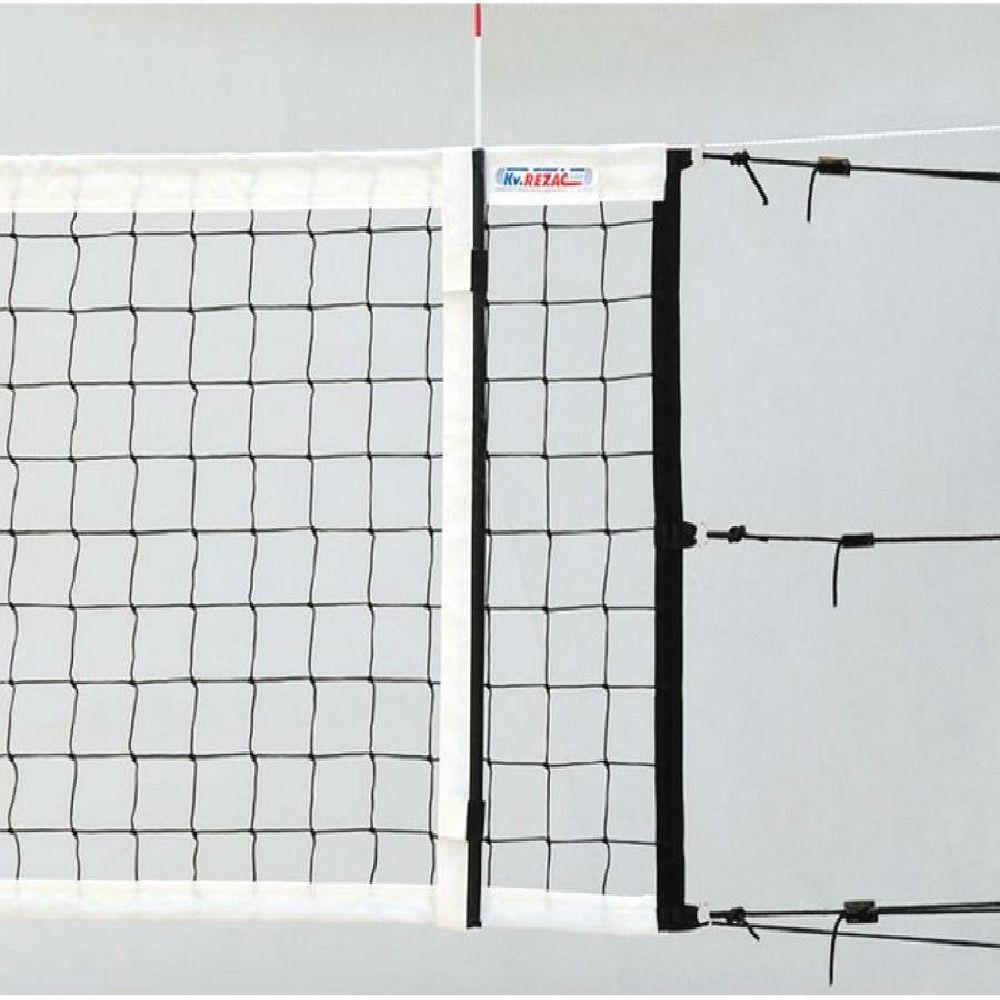 Профессиональная волейбольная сетка KV.REZAC 15015801 ,Комплект с антеннами и карманами - фото 1 - id-p67147927