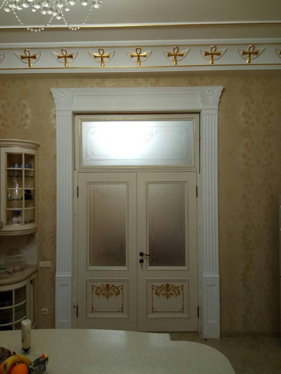 Двери из массива под заказ с золочением (серебрением) - фото 3 - id-p74248363