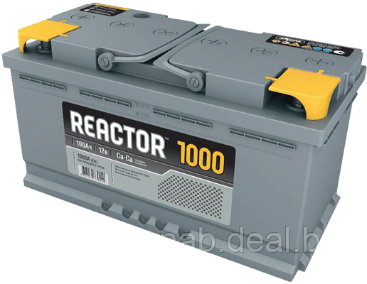Аккумулятор 6СТ 100Ah 1000А AKOM Reactor
