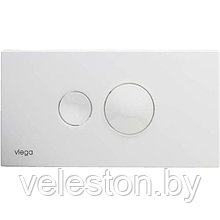 Кнопка смыва Viega Visign for Style 10, пластик, альпийский белый