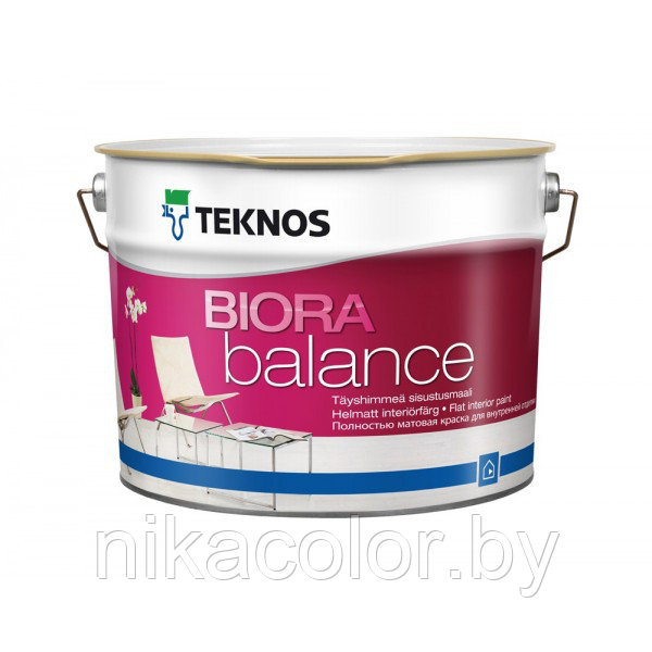 Краска Teknos Biora  Balance База1  2.7 л