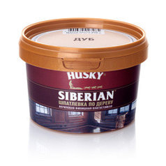 Шпатлевка по дереву белая HUSKY Siberian 0.8 кг.