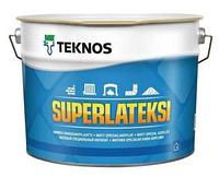 Краска Teknos SUPERLATEKSI База1 2.7л