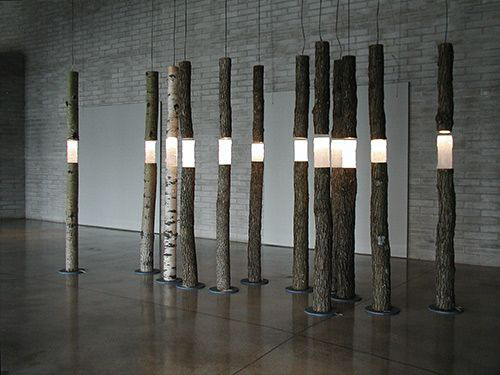 Светильник из дерева (пример)