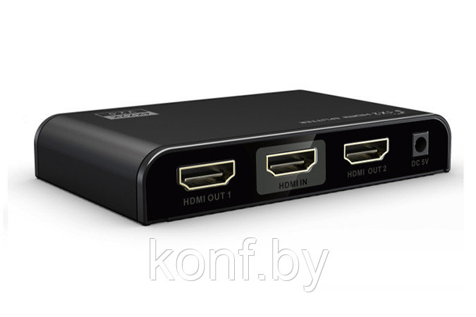 Разветвитель CleverMic 4K12HS312-V2.0 HDMI 1X2